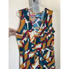 Vestido Sem Mangas Com Cintura Regulável e Traspassado Gola V Sem Mangas Soltinho Envio 24h