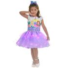 Vestido Sereia com LED: Deixe sua Filha Brilhar como uma princesa do Mar!