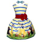 Vestido Temático Branca De Neve Luxo