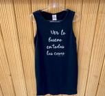 Vestido Tubinho Frases Infantil