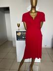 Vestido Vermelho Moda Evangélica Veste 42/44 - Outlet Vida Fashion