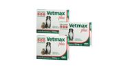 Vetmax Plus 700mg Vetnil 4 comp. Cães e Gatos Kit com 3