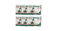 Vetmax Plus 700mg Vetnil 4 comp. Cães e Gatos Kit com 6