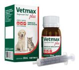 Vetmax Plus Suspensao 30 Ml - Vetnil - Vermífugo cães e Gatos Suspensão
