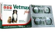 Vetmax Plus Vermifugo Cães 10kg Caixa C/40 Comprimidos - Vetnil