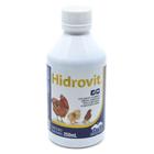 Vetnil Hidrovit 250ml Aminoácido Vitaminas e Eletrólitos para Aves