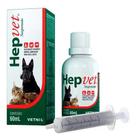 Vetnil Suplementação Hepvet Suspensão 60ml Cachorros/gatos