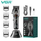 VGR cortador de cabelo elétrico USB recarregável cortador elétrico