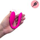 Vibrador de Casal Anatômico e Flexível com Controle
