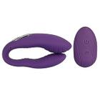 Vibrador de Casal Controle Remoto TIPO U - massageador de clitóris, anal e ponto g - dois em um (2 em 1) COUPLE1 prended