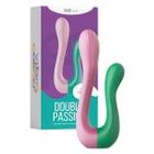 Vibrador Duplo Flexível Double Passion Linha Vibra Collors