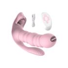 Vibrador Feminino 3 em 1 Penetrável Ponto G - Vbrante