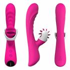 Vibrador Feminino com Estimulador Giratório Nymph S-Hande