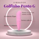 Vibrador Feminino Estimulador Golfinho Ponto G Liso Rosa Lovetoys