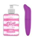 Vibrador Golfinho Bullet Ponto G Feminino e Blow Girl Gel - Hot Flowers