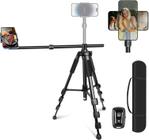 Vídeo suspenso do Tripod Elitehood para iPhone com 71 cm de altura com controle remoto