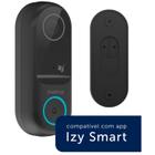 Vídeoporteiro Inteligente Izy Smart IVW 3000 Preto Intelbras