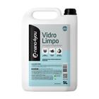 VIDRO LIMPO Limpador para vidros espelhos e acrílicos 5L - Nano4You