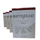 Vinho Battistello Merlot Seco Fino Box 3000ml (caixa com 4 Bag in box)