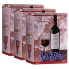 Vinho Cabernet Sauvignon Bag-in-Box 5L Castellamare Kit 3