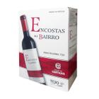 Vinho Encostas Do Bairro Tinto Bag 3 Litros