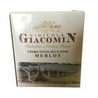 Vinho giacomin tinto seco fino merlot bag in box 3 litros kit 2 un - VINICOLA GIACOMIN