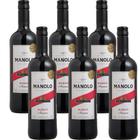 Vinho peterlongo manolo tinto suave 750ml c/6