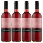 Vinho Rosé Brasileiro Tradição Licoroso Doce 4 Garrafas 750ml