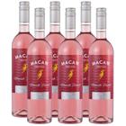 Vinho Rosé Frisante Suave Moscato Macaw 750Ml Perini Kit 6 - Casa Perini