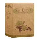 Vinho Tinto de Mesa Suave Bag-in-Box 5L San Diego Kit 3