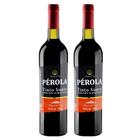 Vinho Tinto de Mesa Suave Pérola 750ml - 2 Unidades - Quinta Do Nino