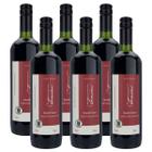 Vinho Tinto Suave Bordô 750ml Tonini Serra Gaúcha Kit 6