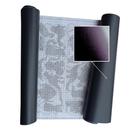 Vinil Adesivo Preto Fosco Micro Texturizado 45cm x 2 metros para Envelopar Encapar