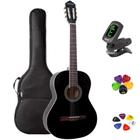 Violão Acústico Giannini Clássico Nylon GN-15 BK + KIT9I