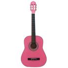 Violão acustico infanto juvenil mt36n nylon pink