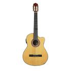 Violao classico ewa eletrico cutaway basic line natural