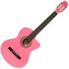 Violão Clássico Nylon Cut Way Austin Mag6pk Rosa Black Wood - Conthey