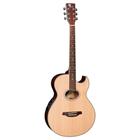 Violao Eletrico Eagle GL36 Stnt Aco Gl-36 Natural Acetinado