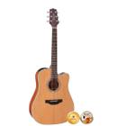 Violão Elétrico Folk Takamine Aço Natural Fosco GD20CE