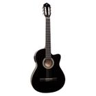 Violão Elétrico Giannini NF-14 CEQ BK Nylon Preto NF14