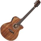 Violão Eletroacústico Hofma Hma-285 Stnt Natural Aço