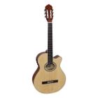 Violão Eletroacústico Nylon Mini Jumbo Cutaway Gnf-1d Ceq Ns Natural Satin, Com Afinador E Equalizador