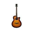 Violão EWA Flat Cutaway Aço SOL FTCE Sunburst EQ
