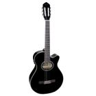 Violao Giannini Gnf1d Ceq Bk Nylon Eletroacustico