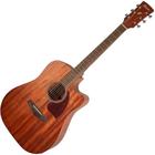 Violão Ibanez PF12 MHCE Aço Dreadnought Cutaway Open Pore Natural OPN