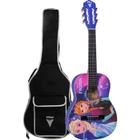 Violão Infantil Linha Disney Frozen Elsa e Anna VIF-2 com capa PHX