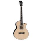 Violão Mini Jumbo Elétrico Vogga VCE330 NT (Natural)