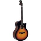 Violão Tagima California Medium Jumbo Aço Sunburst