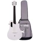 Violão Tagima Lumi-X Smart GRW HPL 36 Mini White Sparkle Aço C/ Efeitos e Bag