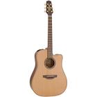 Violão Takamine P3DC NS Pro Series 3 Folk de Aço Japonês C/ Afinador CT-4B II Natural Fosco C/ Hard Case